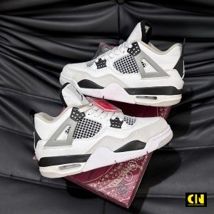 Giay Nike Air Jordan 4 Retro Military Black Giày Nike Air Jordan 4 Retro Military Black