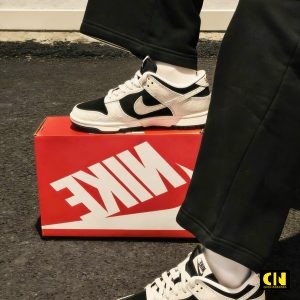 Giay Nike Dunk Embossed Baroque Black White Unisex Sneakers Giày Nike Dunk Embossed Baroque Black White Unisex Sneakers
