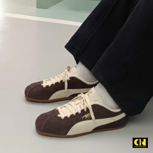 Giay Puma Tackle Brown Cream Giày Puma Tackle Brown Cream