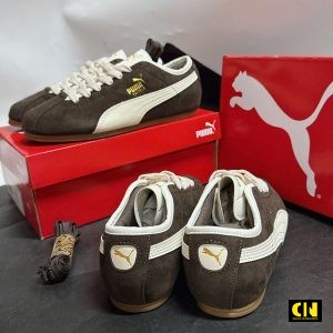 Giay Puma Tackle Brown Nau Trang Chuan Form Om Chan Giày Puma Tackle Brown Nâu Trắng Chuẩn Form Ôm Chân