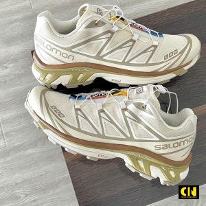 Giay Salomon Xt 6 Turtledove Mau Kem Chuan Size Form Dep Giày Salomon XT-6 Turtledove Màu Kem Chuẩn Size Form Đẹp