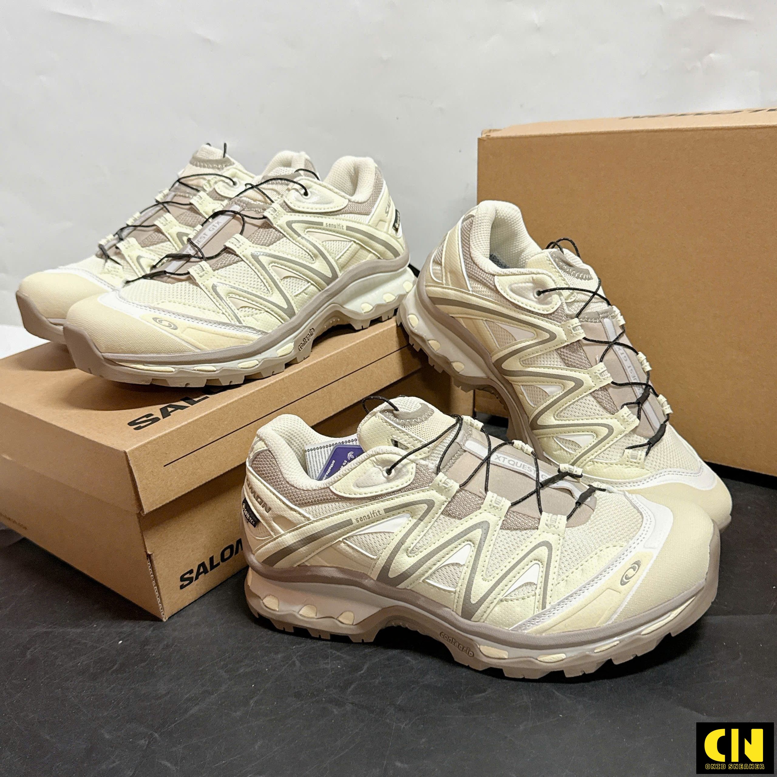Giày Salomon Xt-Quest Gtx Almilk Giày Salomon XT-Quest GTX Almilk
