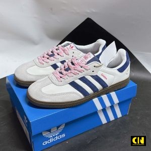 Giay Samba Disney Og White Navy Pink Chuan Form Giày Samba DISNEY OG White Navy Pink Chuẩn Form