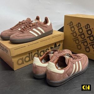 Giay Sneaker Adidas Samba Og Preloved Brown White Giày Sneaker Adidas Samba OG Preloved Brown White