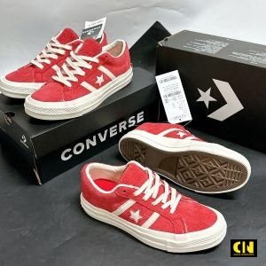 Giay Sneaker Converse One Star Academy Pro Phoi Mau Do Giày Sneaker Converse One Star Academy Pro Phối Màu Đỏ