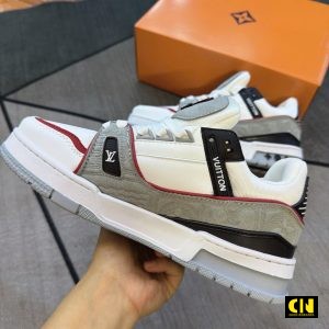 Giay Sneaker Louis Vuitton Lv Trainer Full Box High Quality 1 Giày Sneaker Louis Vuitton LV Trainer Full Box High Quality