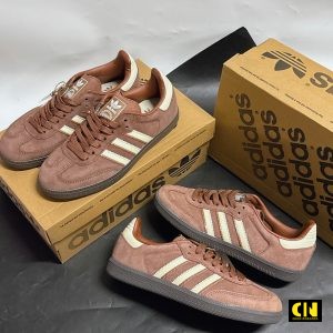 Giay Sneaker Nam Nu Adidas Samba Og Mau Nau Preloved Brown Giày Sneaker Nam Nữ Adidas Samba OG Màu Nâu Preloved Brown