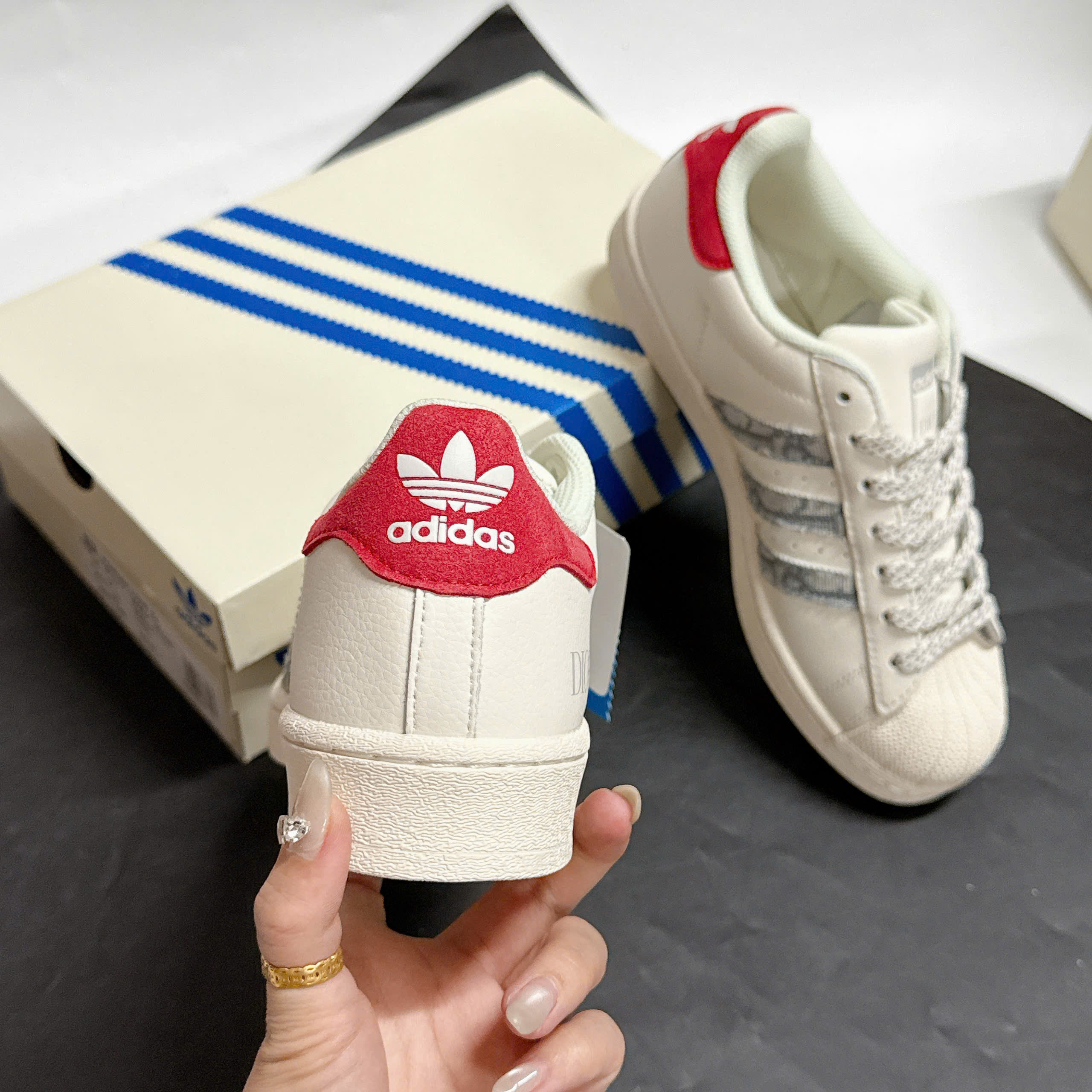 Giày Sneaker Nam Nữ Adidas Superstar Dior Giày Sneaker Nam Nữ Adidas Superstar Dior