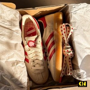 Giay Sneaker Nu Adidas Originals Handball Spezial Valentines Day Do Giày Sneaker Nữ Adidas Originals Handball Spezial Valentines Day Đỏ