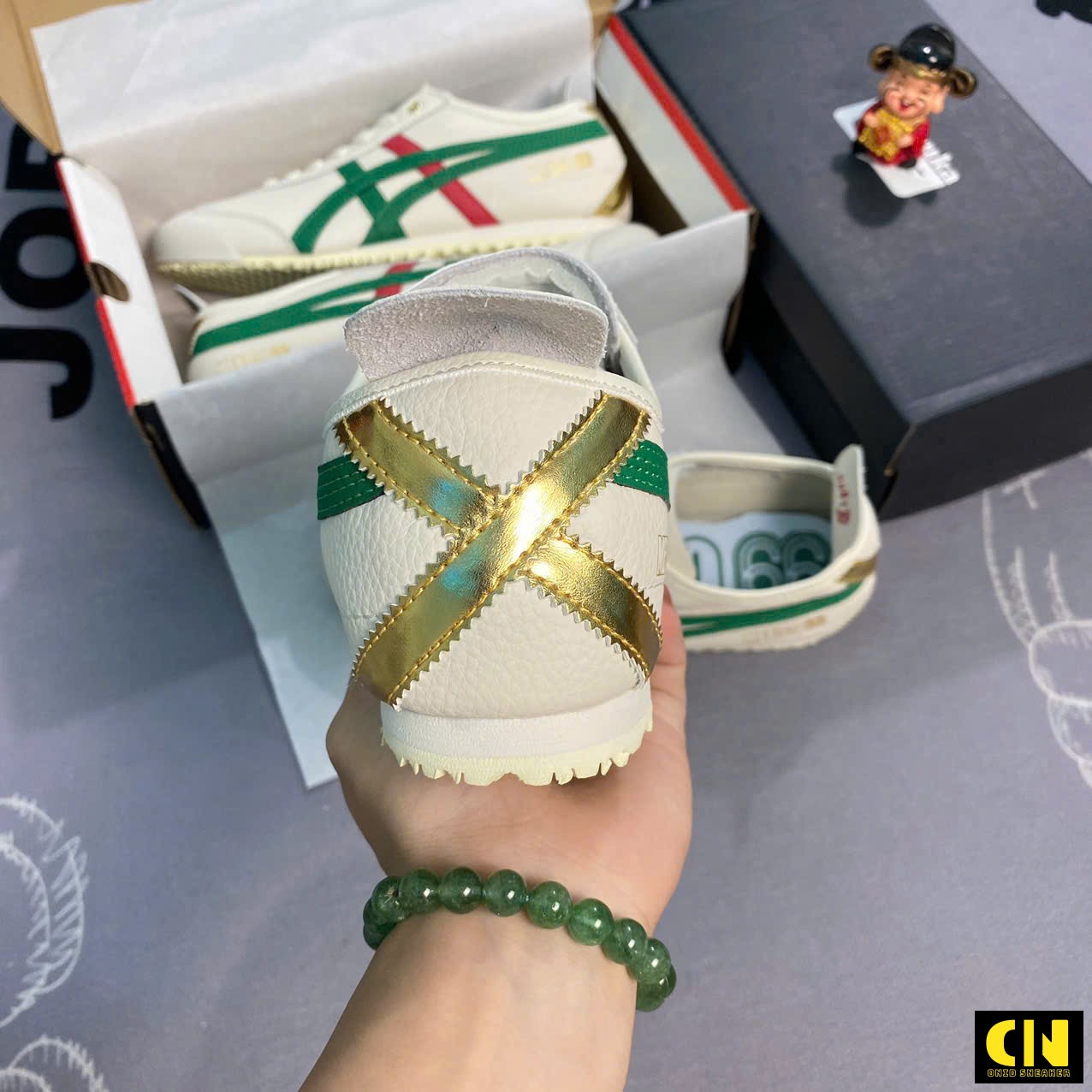 Giày Sneaker Onitsuka Tiger Mexico 66 Birch Kale Full Box Giày Sneaker Onitsuka Tiger Mexico 66 Birch Kale Full Box