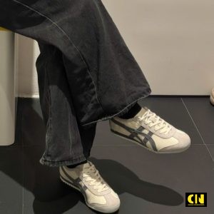 Giay Sneaker Onitsuka Tiger Mexico 66 Grey White Chuan Size Giày Sneaker Onitsuka Tiger Mexico 66 Grey White Chuẩn Size