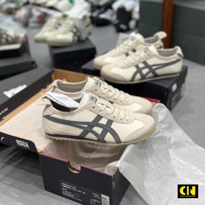 Giay Sneaker Onitsuka Tiger Mexico 66 Sd Birch Xam Kem Giày Sneaker Onitsuka Tiger Mexico 66 SD Birch Xám kem