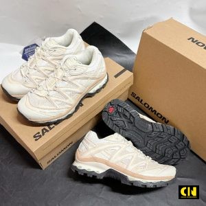 Giay Sneaker Salomon Xt 6 Questseries Trang Kem Den Giày Sneaker Salomon XT-6 Questseries Trắng Kem Đen