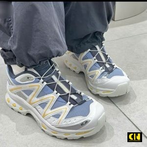 Giay Sneaker Salomon Xt Quest Trang Xanh Dang The Thao Giày Sneaker Salomon XT-Quest Trắng Xanh Dáng Thể Thao