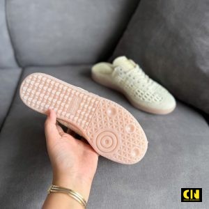 Giay Suc Adidas Mule Samba Og Cream White Giày Sục Adidas Mule Samba OG Cream White