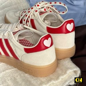 Giay Thoi Trang Adidas Originals Handball Spezial Valentines Day Sandy Pink Giày Thời Trang Adidas Originals Handball Spezial Valentines Day Sandy Pink