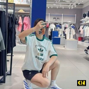Giay Adidas Adizero Evo Sl Trang Xanh Chuan Form Giày Adidas Adizero Evo SL Trắng Xanh Chuẩn Form