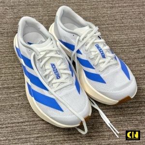 Giay Adidas Adizero Evo Sl White Blue Giày Adidas Adizero Evo SL White Blue