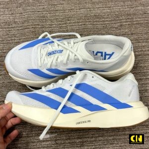 Giay Adidas Adizero Evo Sl White Blue Fusion Giày Adidas Adizero Evo SL White Blue Fusion