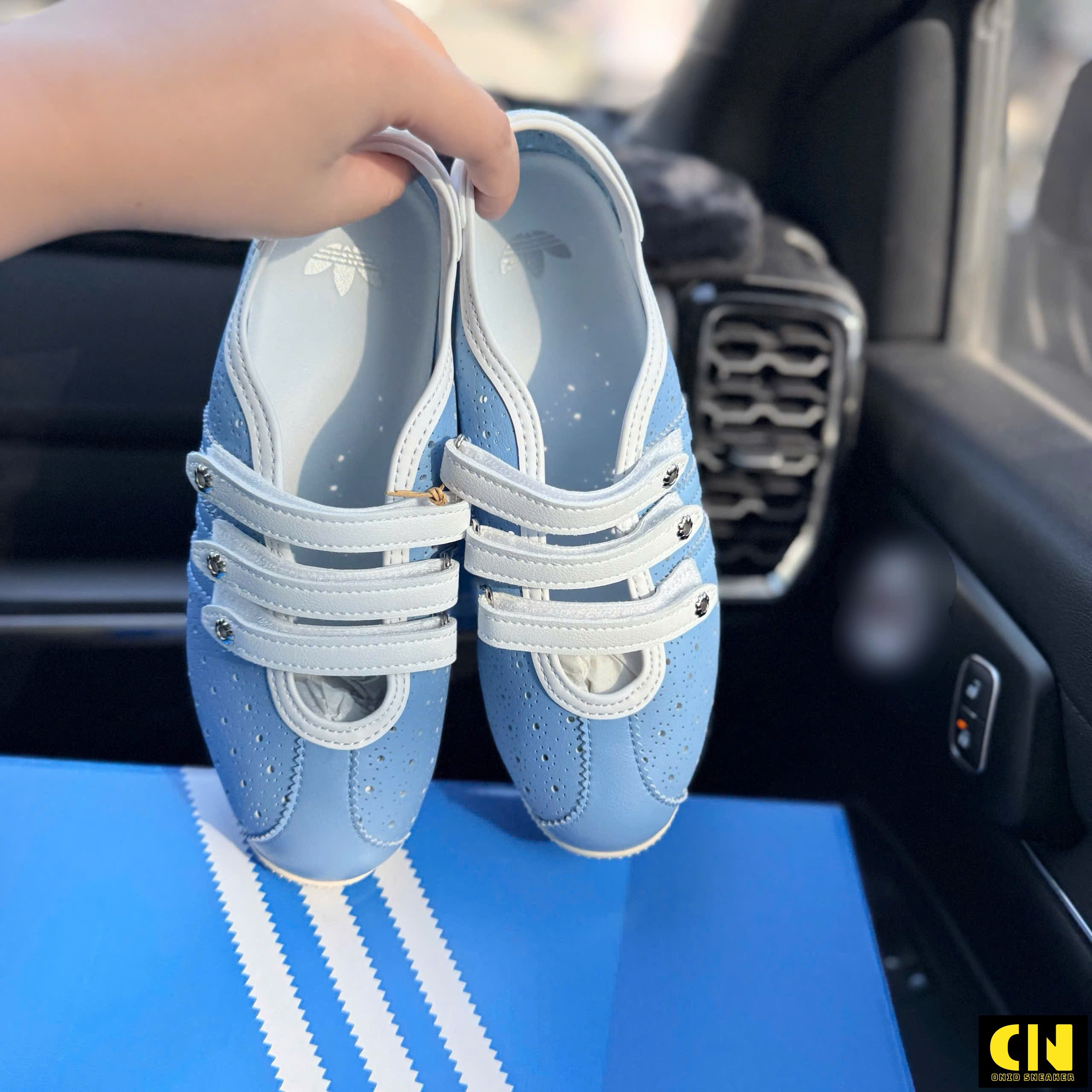 Giày Adidas Anfu Mary Jane Triple Strap Blue Giày Adidas Anfu Mary Jane Triple Strap Blue