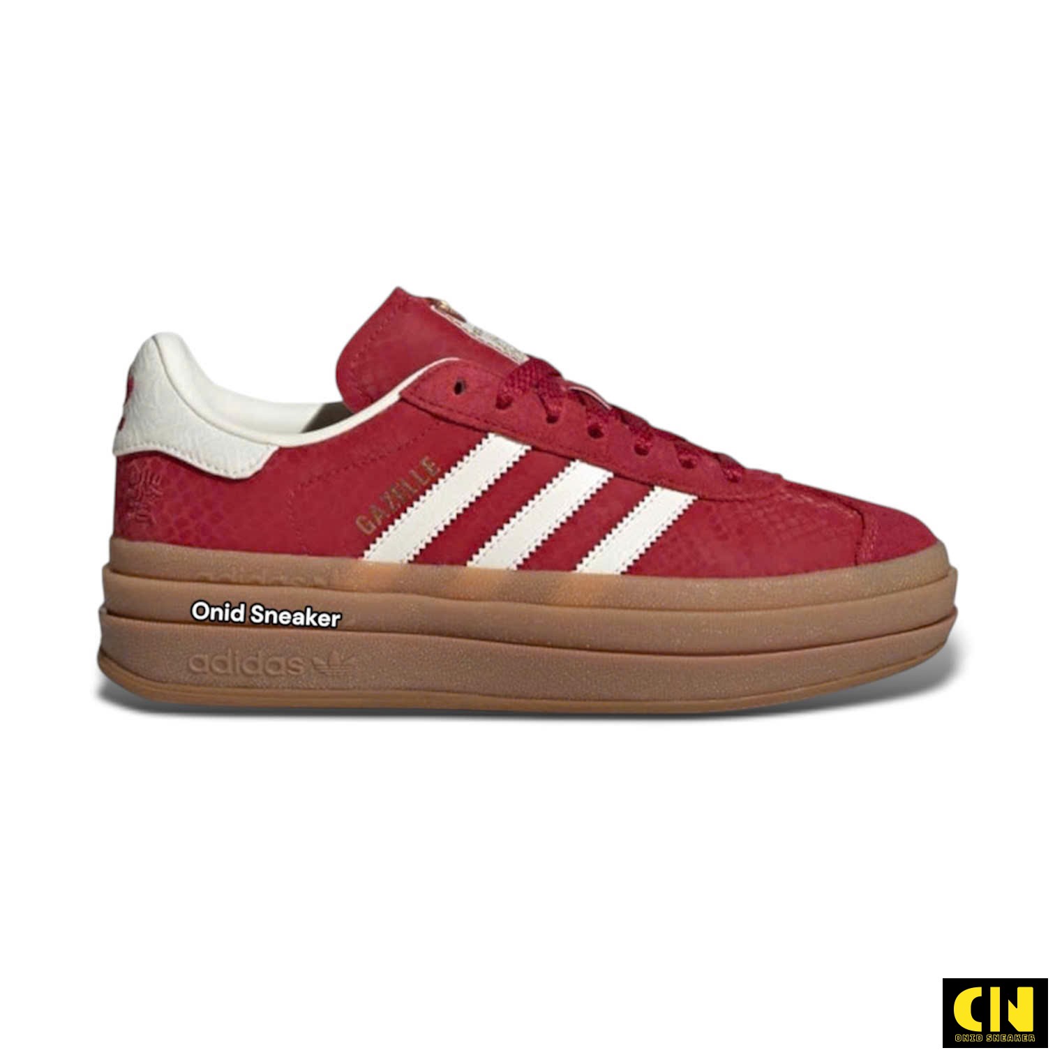 Giày Adidas Gazelle Bold Red Year Of The Snake Jq5977 Giày Adidas Gazelle Bold Red Year Of The Snake JQ5977