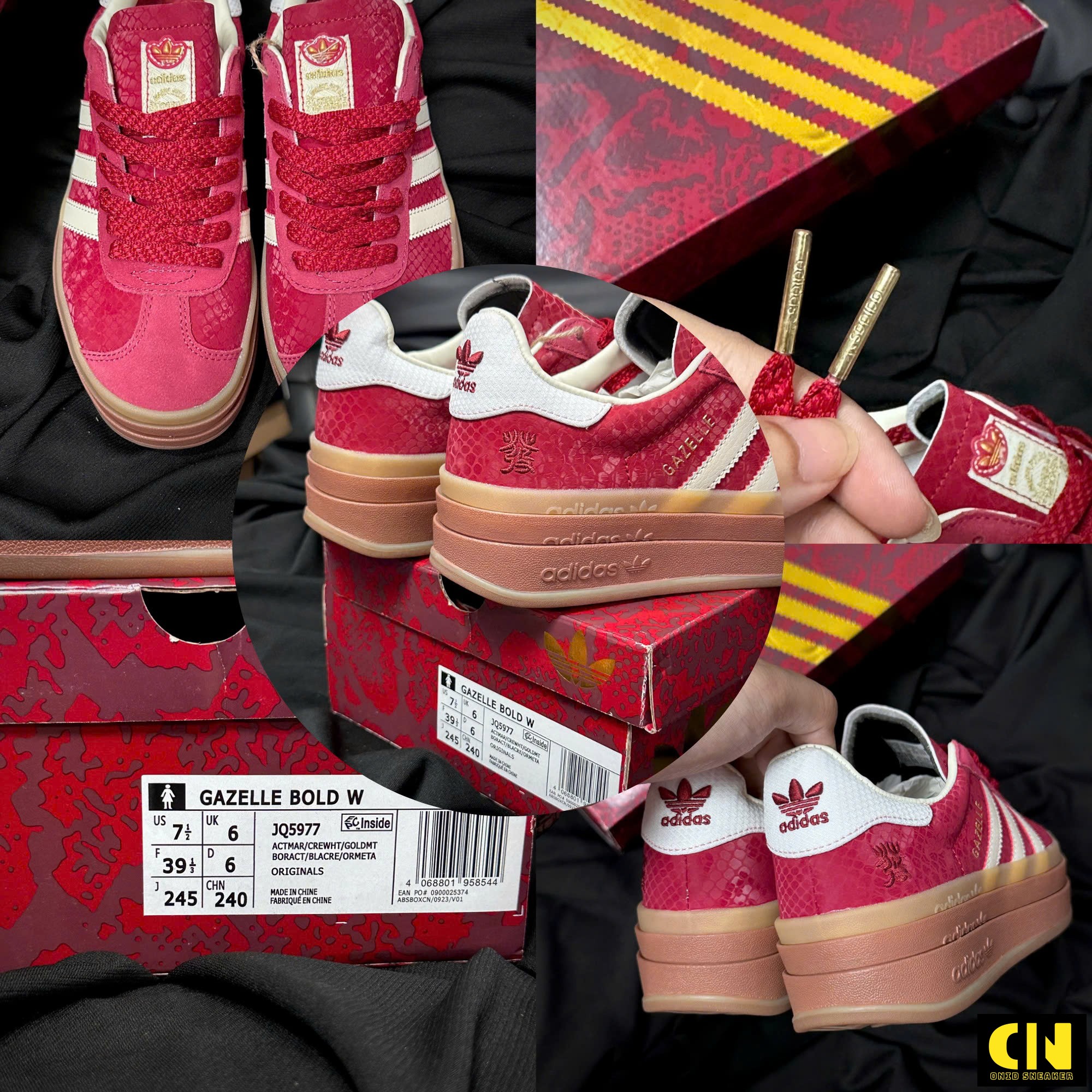 Giày Adidas Gazelle Bold Year Of The Snake Giày Adidas Gazelle Bold Year Of The Snake
