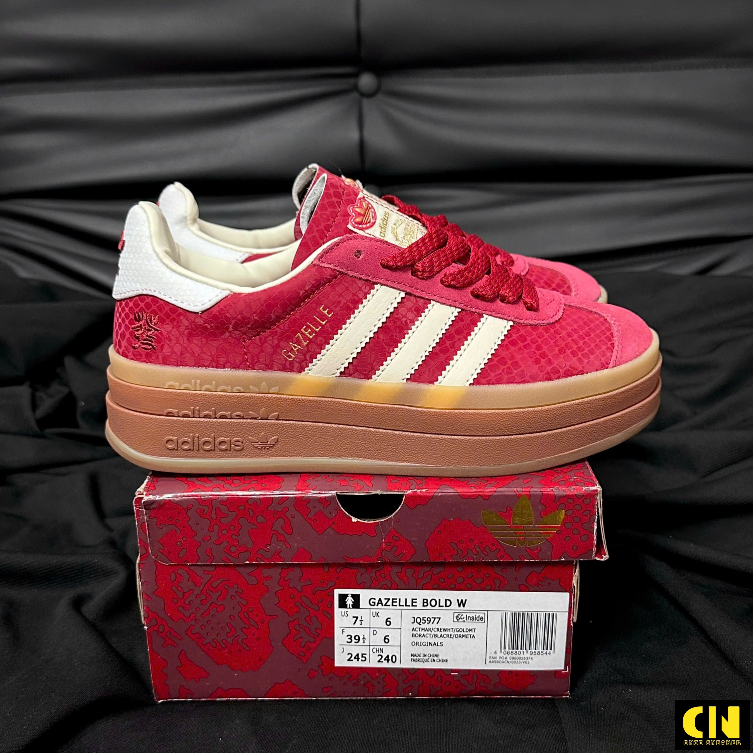 Giày Adidas Gazelle Trắng Đỏ Giày Adidas Gazelle Trắng Đỏ