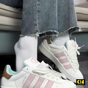 Giay Adidas Originals Campus 00S Trang Nau Xanh Mint Giày Adidas Originals Campus 00s Trắng Nâu Xanh Mint