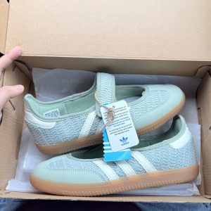 Giay Adidas Samba Jane Halo Green Giày Adidas Samba Jane Halo Green