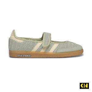 Giay Adidas Samba Jane Halo Green La7837 2 Giày Adidas Samba Jane Halo Green LA7837