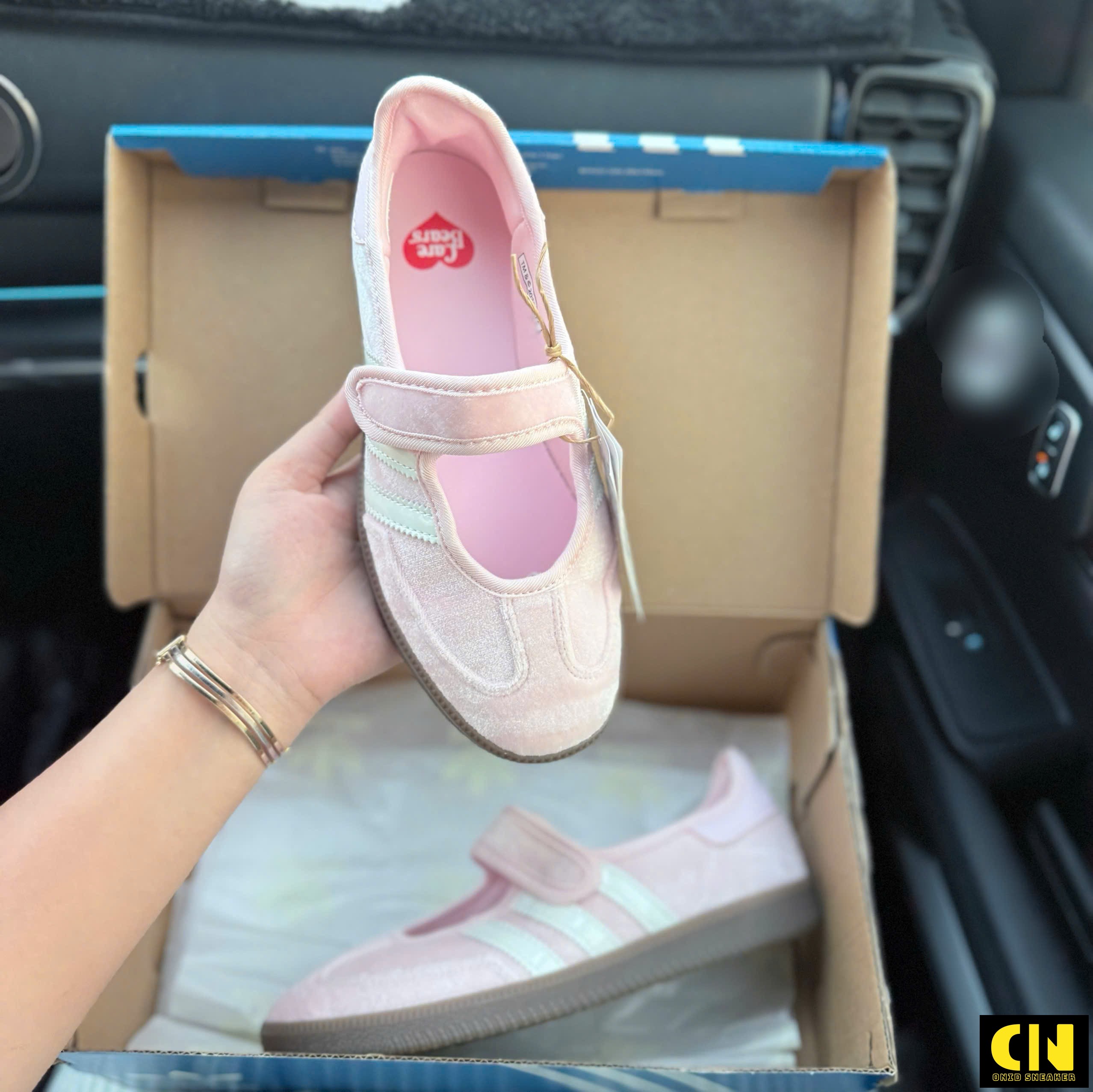 Giày Adidas Samba Mary Jane White Gum Hồng Giày Adidas Samba Mary Jane White Gum Hồng