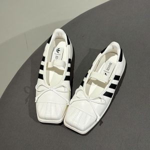 Giay Adidas Superstar X Jennie Square Ballet Off White Giày Adidas Superstar x Jennie Square Ballet Off White