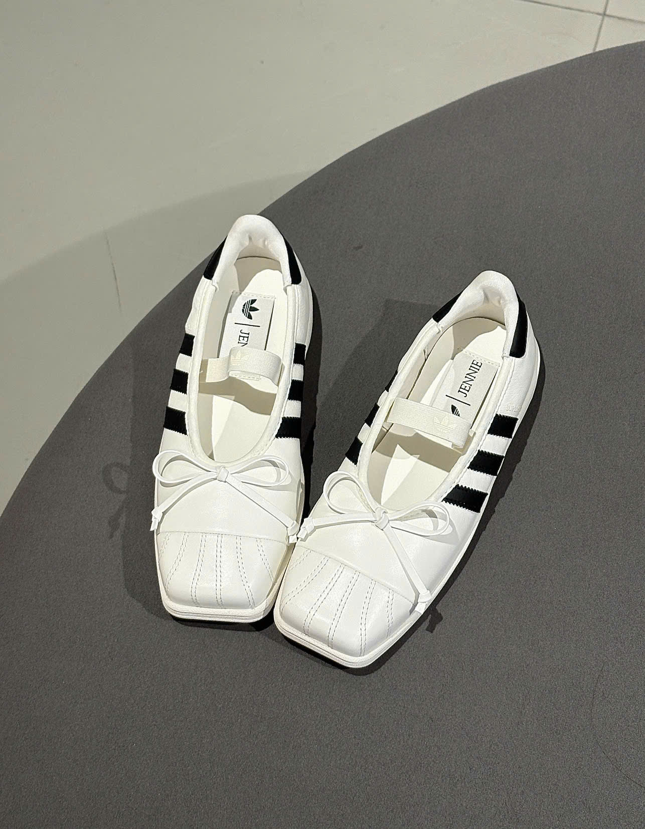 Giày Adidas Superstar X Jennie Square Ballet Off White Giày Adidas Superstar x Jennie Square Ballet Off White
