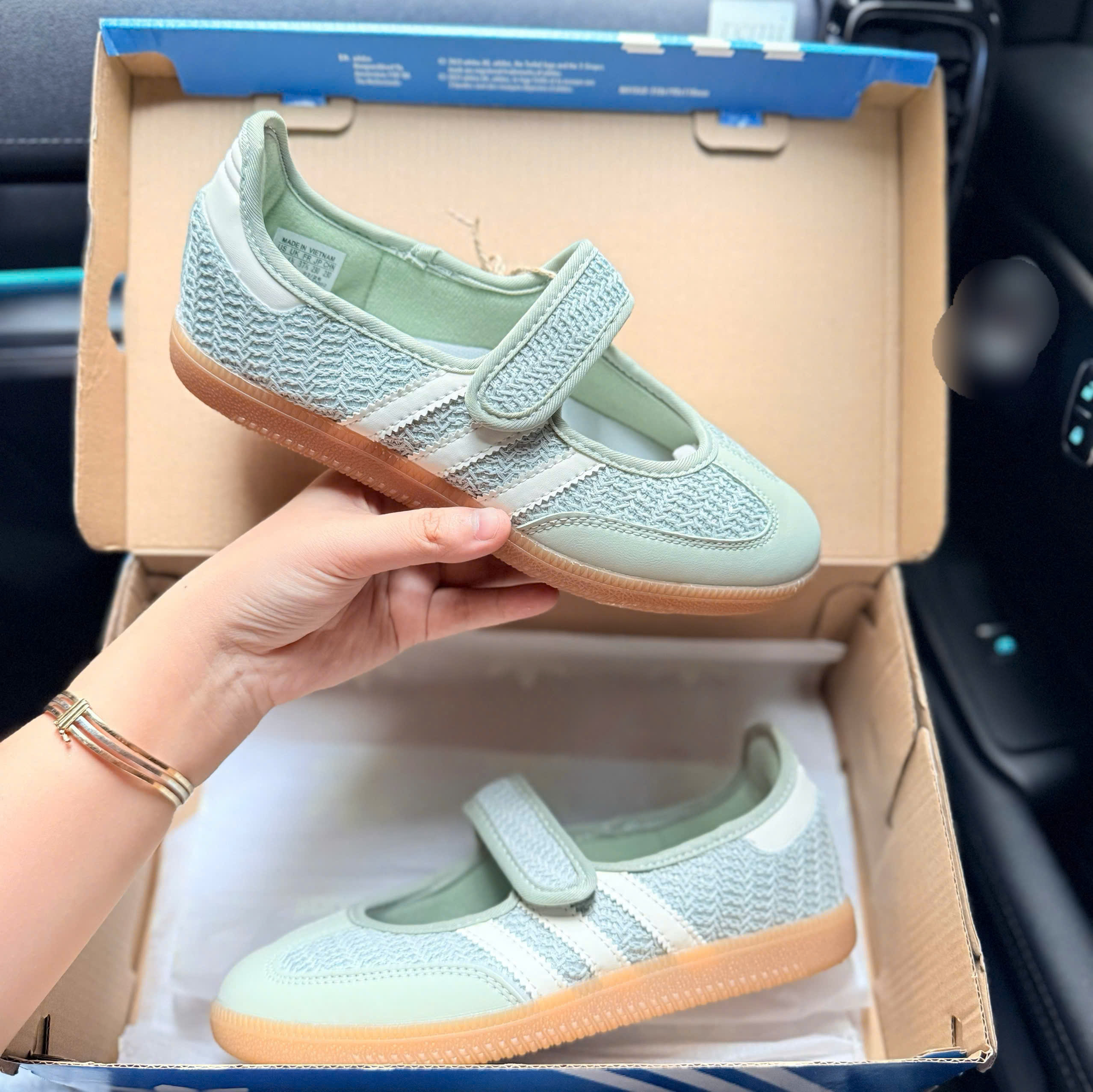 Giày Búp Bê Nữ Adidas Samba Jane Dáng Ballet Đế Gum Giày Búp Bê Nữ Adidas Samba Jane Dáng Ballet Đế Gum