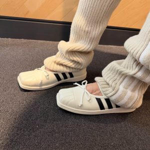 Giay Bup Be Nu Adidas Superstar Jennie Trang Den Giày Búp Bê Nữ Adidas Superstar Jennie Trắng Đen