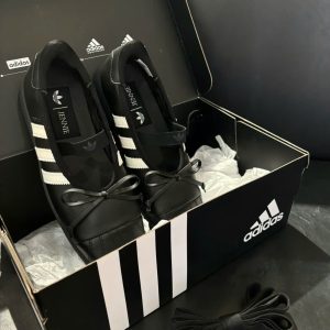 Giay Bup Be Nu Adidas Superstar Sq Ballet Den Buoc Day Giày Búp Bê Nữ Adidas Superstar SQ Ballet Đen Buộc Dây