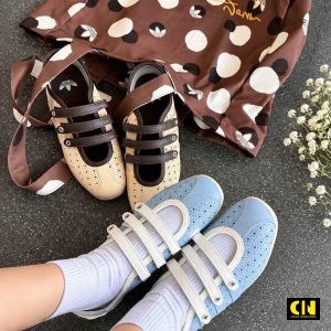 Giay Bup Be The Thao Adidas Anfu Mary Jane Xanh Duong Giày Búp Bê Thể Thao Adidas Anfu Mary Jane Xanh Dương