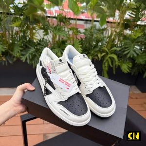 Giay Jordan 1 Travis Scott Burberry Co Thap Giày Jordan 1 Travis Scott Burberry Cổ Thấp