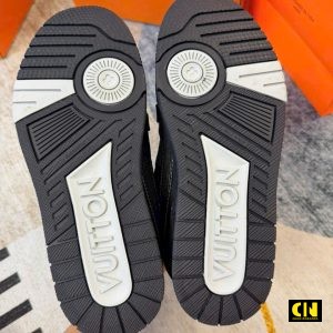 Giay Louis Vuitton Lv Trainer Denim Den Trang Giày Louis Vuitton LV Trainer Denim Đen Trắng