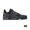 Giay Louis Vuitton Lv Trainers Black 1Ahszk 2 Giày Louis Vuitton LV Trainers Black 1AHSZK