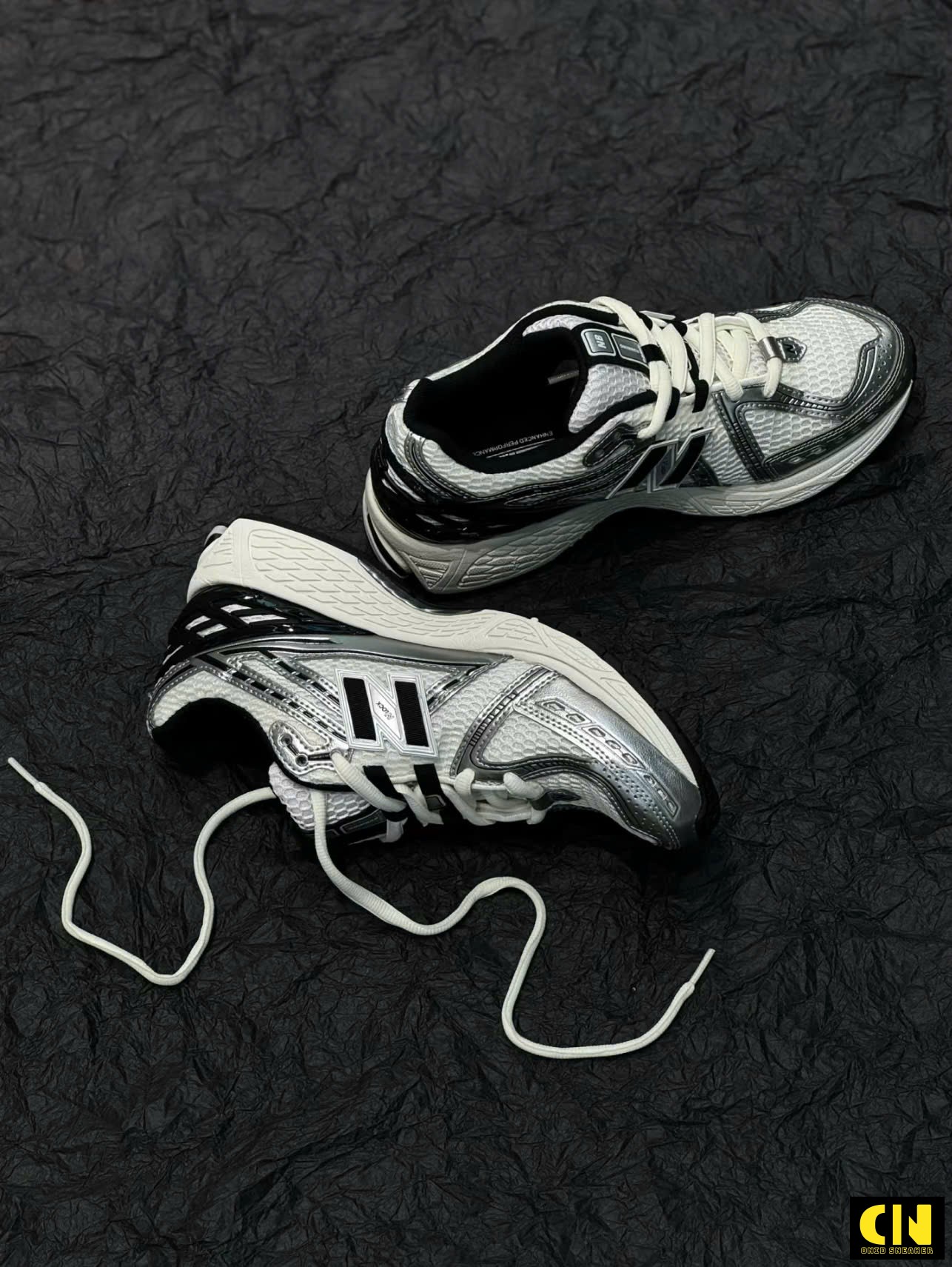 Giày Nb 1906R Silver Metallic Black Bạc Đen Giày NB 1906R Silver Metallic Black Bạc Đen