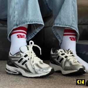 Giay New Balance Bac Den Xam Giày New Balance Bạc Đen Xám