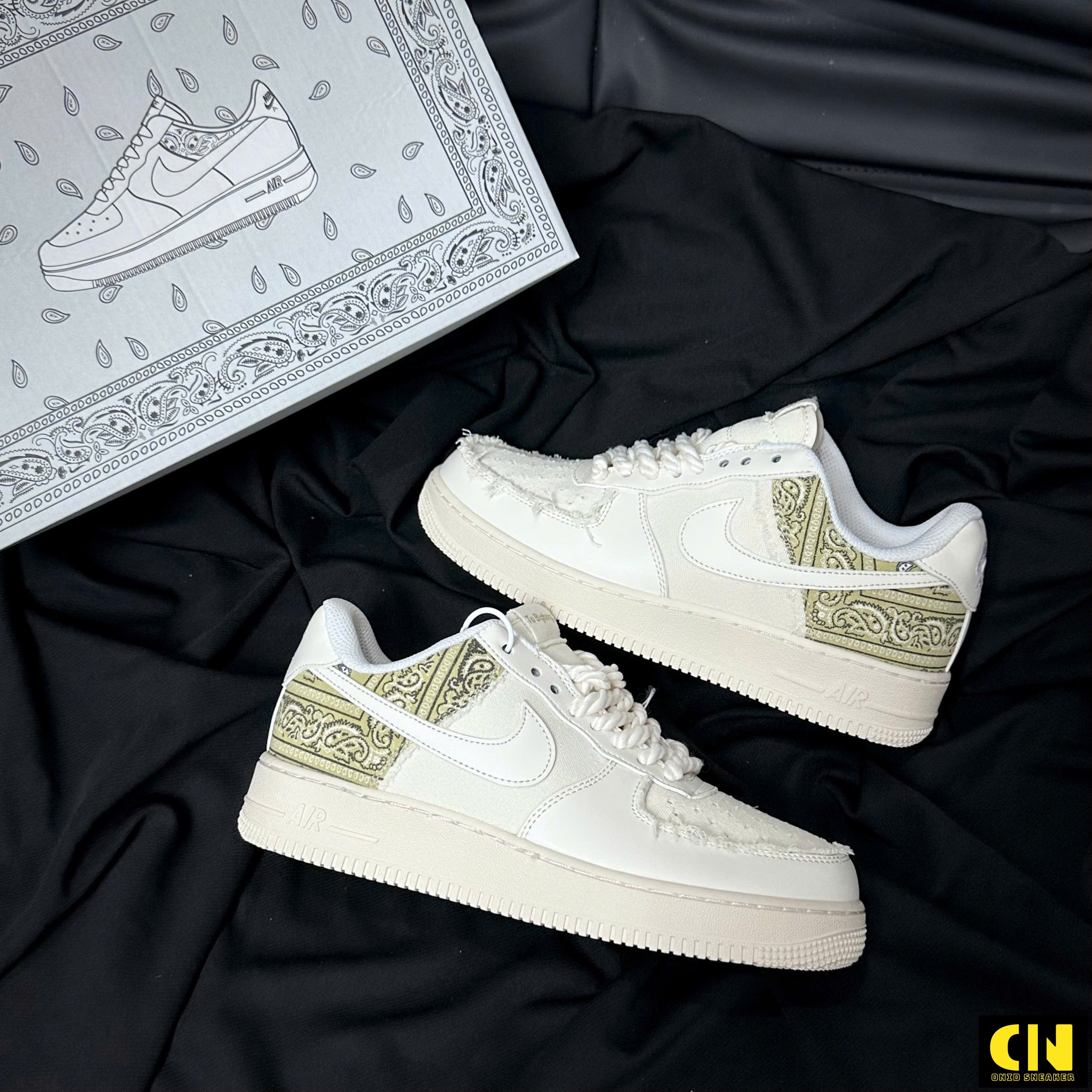 Giày Nike Air Force 1 Tu Bigbang Chunky Lace Bandana Giày Nike Air Force 1 Tu Bigbang Chunky Lace Bandana