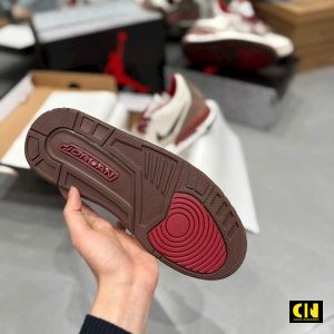 Giay Nike Air Jordan Legacy 312 Low Grey Do Kem Giày Nike Air Jordan Legacy 312 Low Grey Đỏ Kem