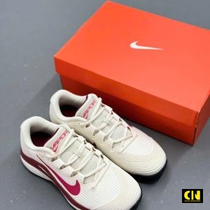 Giay Nike Court Air Zoom Vapor 12 Pale Ivory Sail Burgundy Fullbox Giày Nike Court Air Zoom Vapor 12 Pale Ivory Sail Burgundy Fullbox
