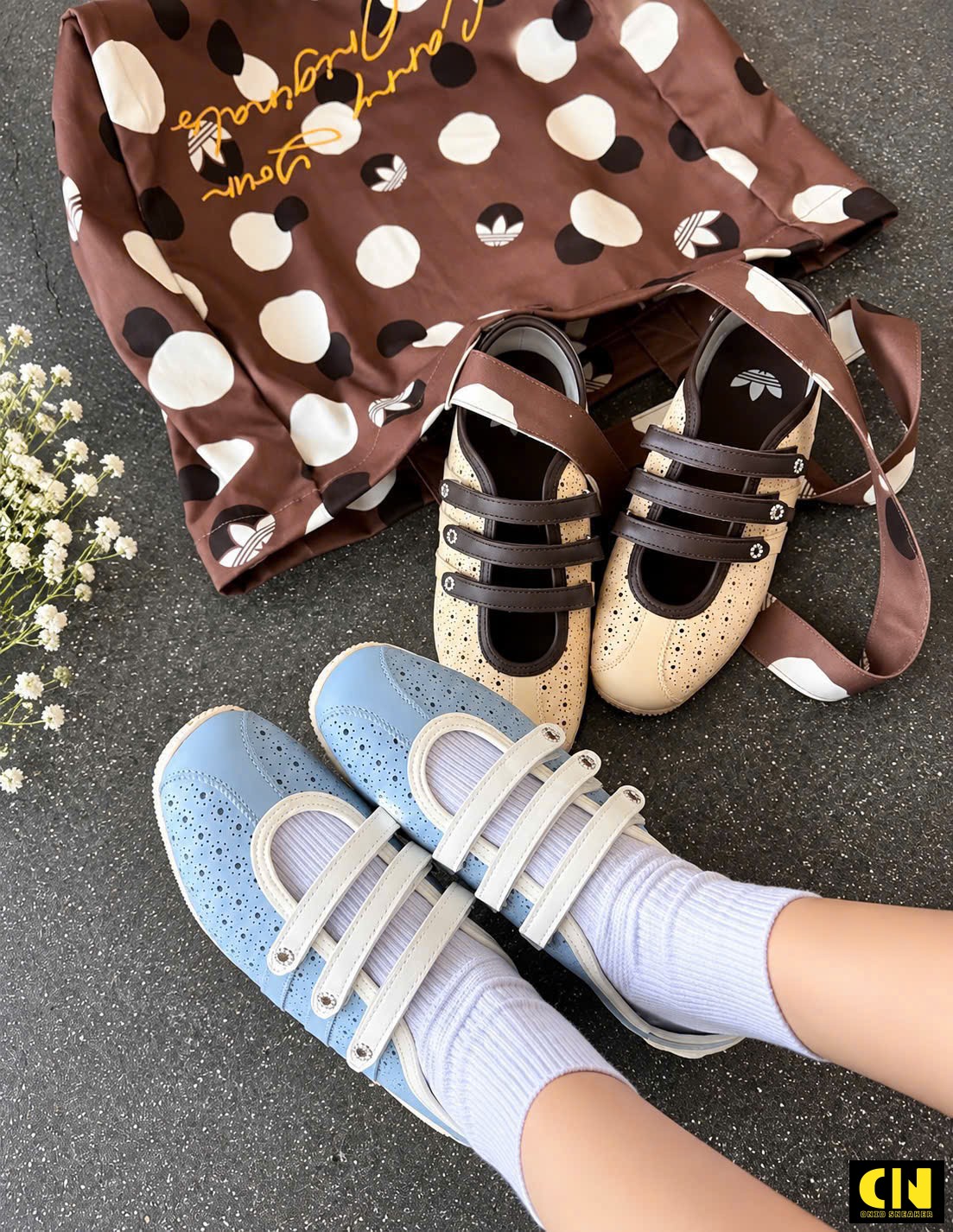 Giày Nữ Adidas Anfu Mary Jane Xanh Dương Chuẩn Form Giày Nữ Adidas Anfu Mary Jane Xanh Dương Chuẩn Form
