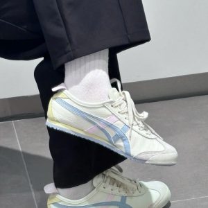 Giay Onitsuka Tiger Mexico 66 Blue Pink Gold Pastel Giày Onitsuka Tiger Mexico 66 Blue Pink Gold Pastel