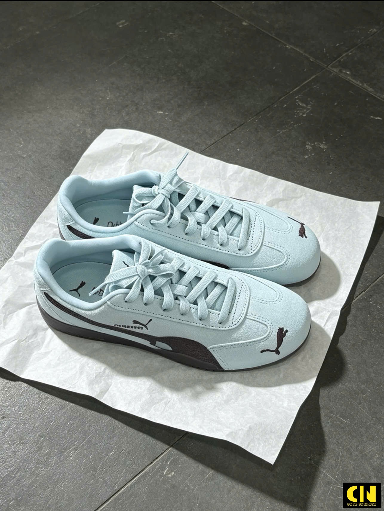 Giày Puma Speedcat Og Fresh Water Gum Blue Brown Giày Puma Speedcat OG Fresh Water Gum Blue Brown