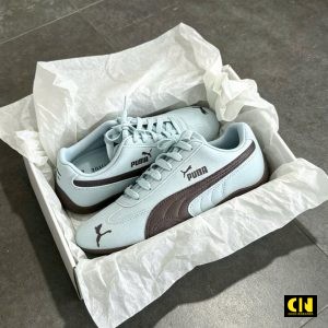 Giay Puma Speedcat Og Fresh Water Gum Pastel Blue Brown Giày Puma Speedcat OG Fresh Water Gum Pastel Blue Brown