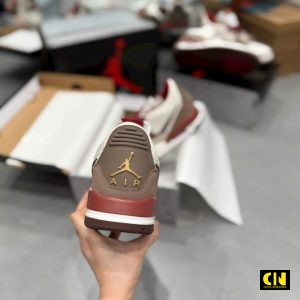 Giay Sneaker Nam Nu Nike Jordan Legacy 312 Trang Kem Phoi Nau Do Burgundy Giày Sneaker Nam Nữ Nike Jordan Legacy 312 Trắng Kem Phối Nâu Đỏ Burgundy
